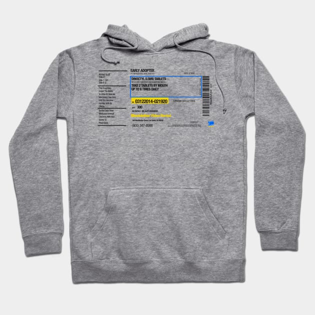 Blockletter Painkillers Hoodie by BLOCKLETTER